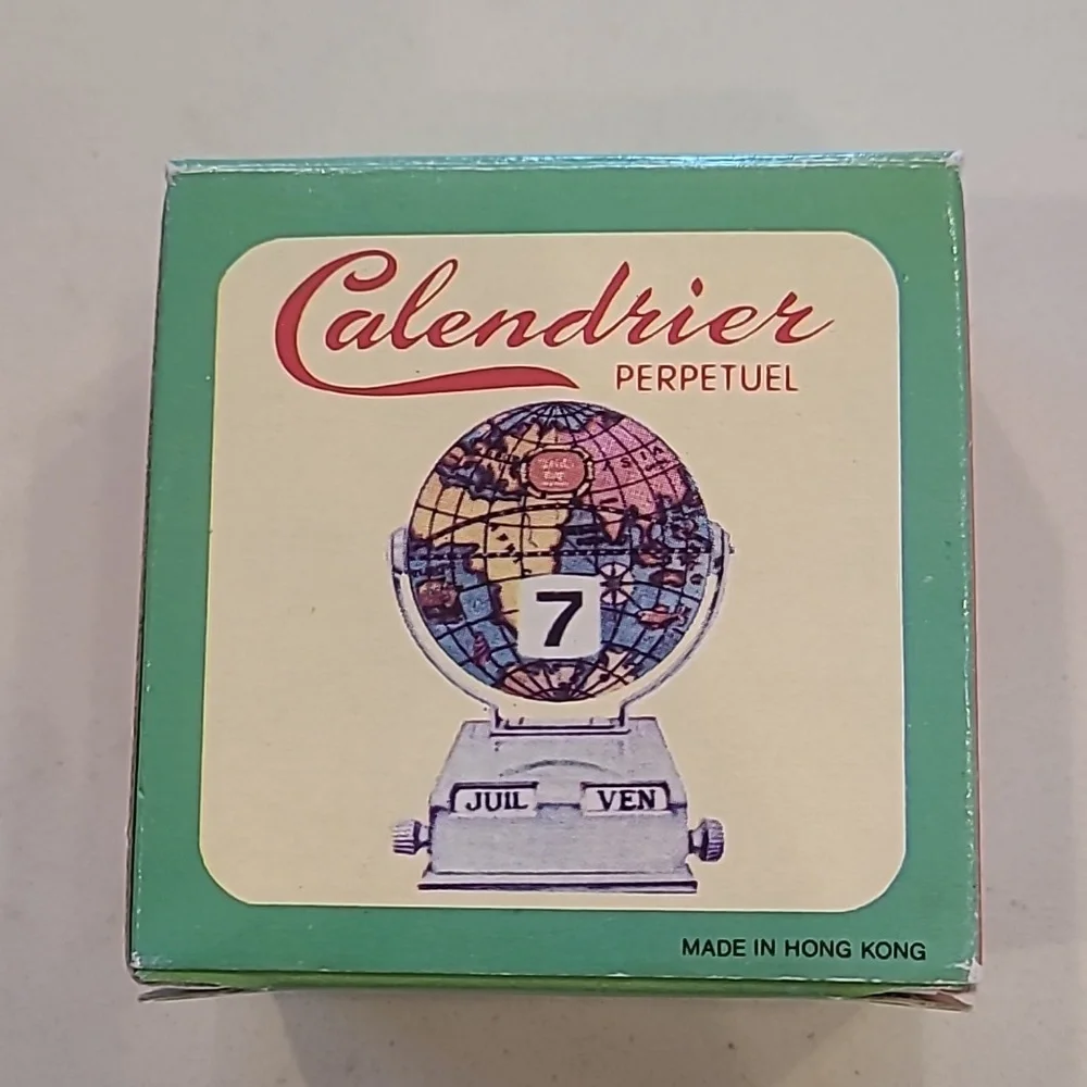 Vintage South Dakota Perpetual Calendar New in Box